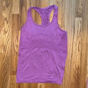 Lululemon purple swiftly tank purple
